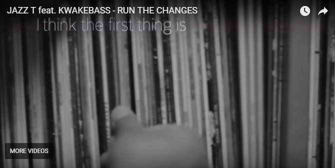 Jazz T feat Kwakebass – Run the Changes, Official video