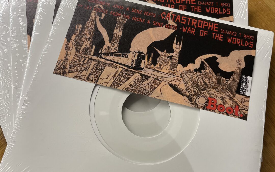 Catastrophe (DJ Jazz T Remix) b​/​w War of the Worlds, Bandcamp Presale live now!!