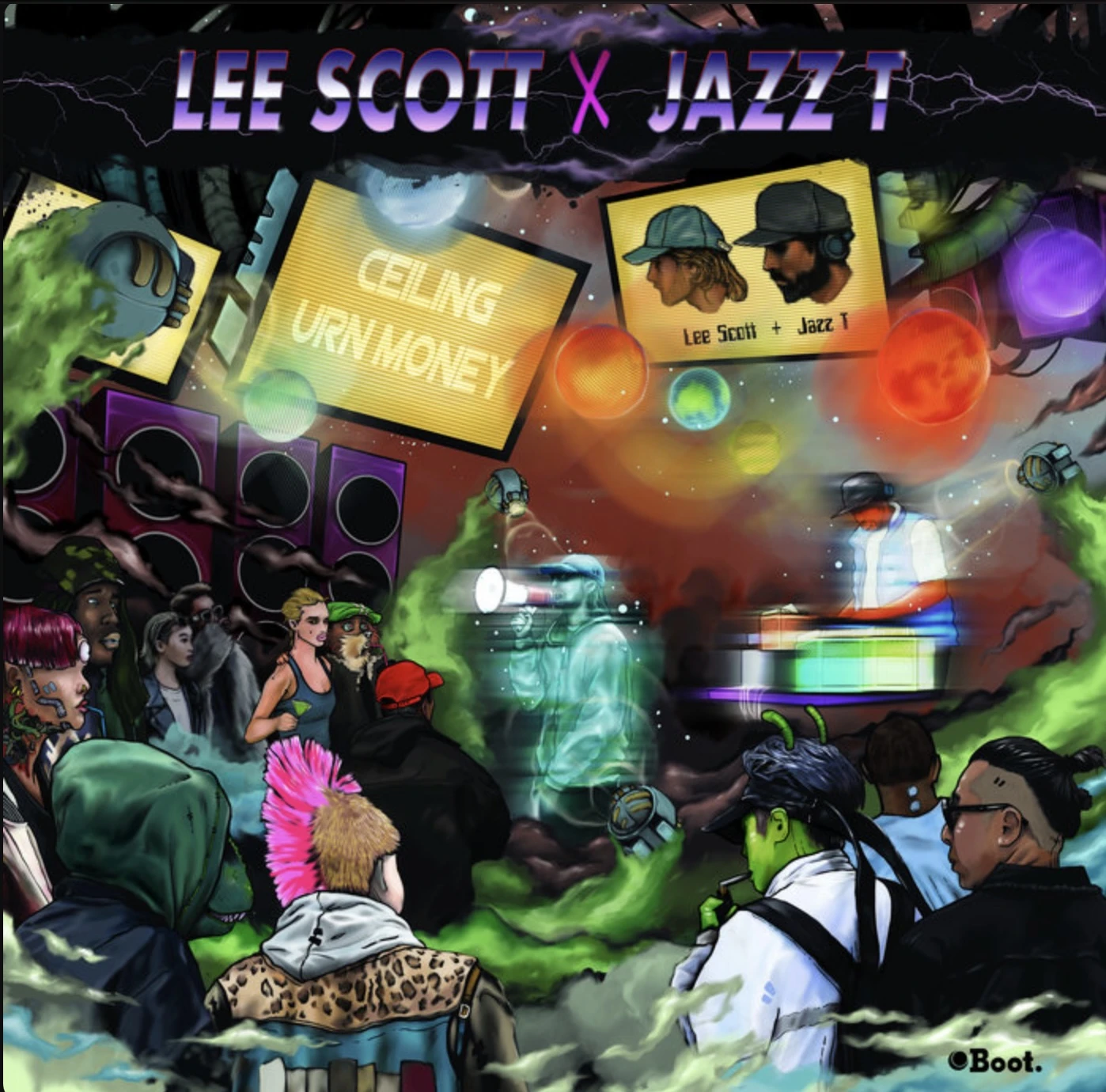 Lee Scott X Jazz T - Ceiling / Urn Money
