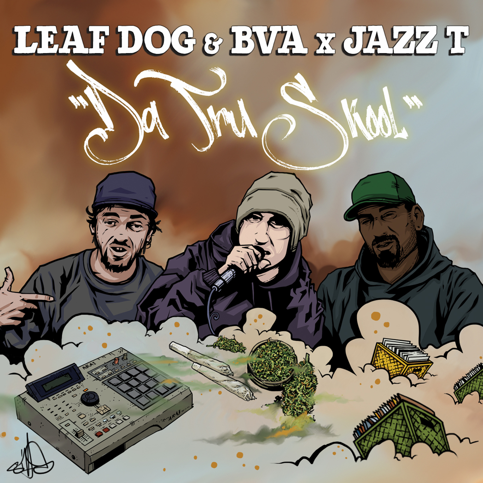 Leaf Dog & BVA x Jazz T - Da Tru Skool 7\" Drops soon